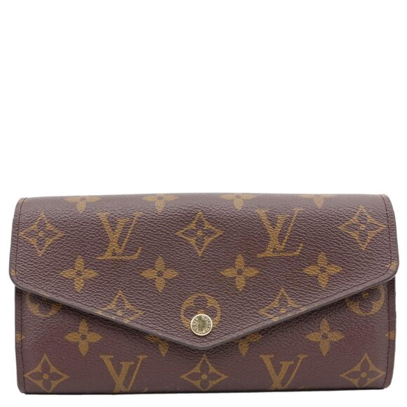 Louis Vuitton  Sarah Monogram Canvas Wallet Fuchsia - Picture 1 of 13
